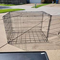 Large Breed Collapsible Metal Pet Crate