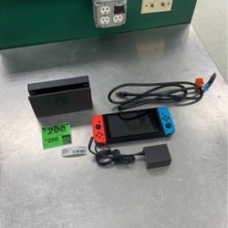 Nintendo Switch With Charging Dock