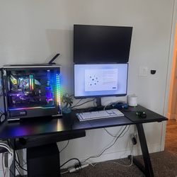 High End Gaming Set Up
