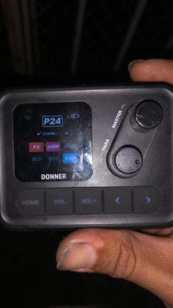 Donner multi pedal pocket amp