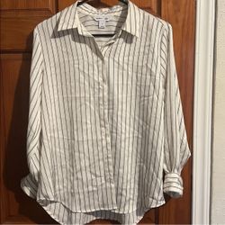 Old Navy, Women’s Silk Button-up Shirt