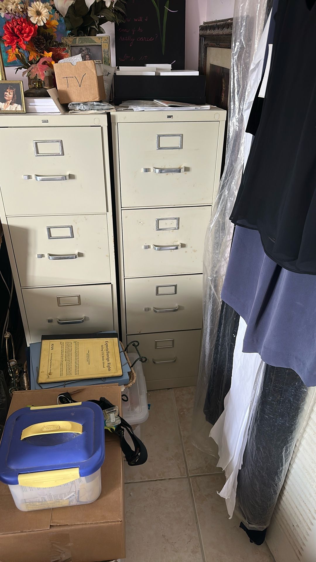 4 Deep Drawer File Cabinet