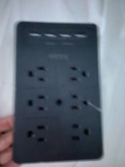 Black surge protector