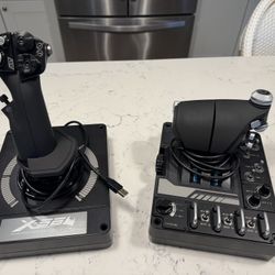 Logitech X56 Hotas RGB Throttle And Stick Controller for Flight simulation