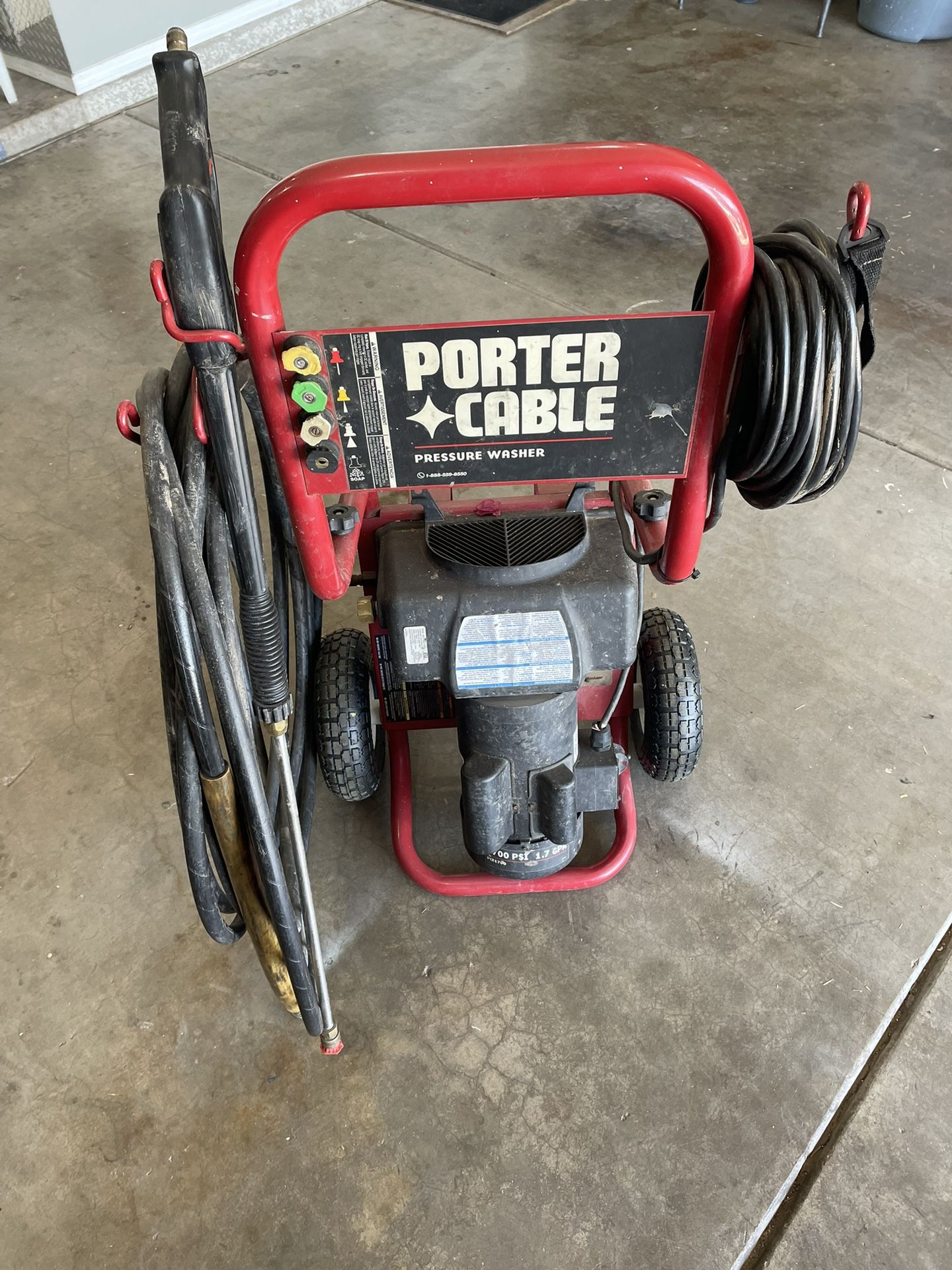Porter Cable Pressure Washer