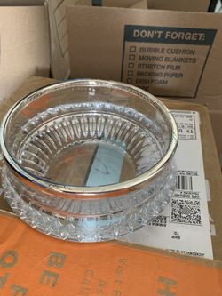 Crystal Serving Bowls
