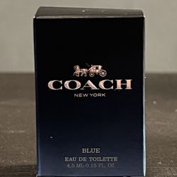 Coach new York Blue 