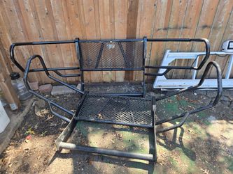 Black Steel Truck Front Brush Guard