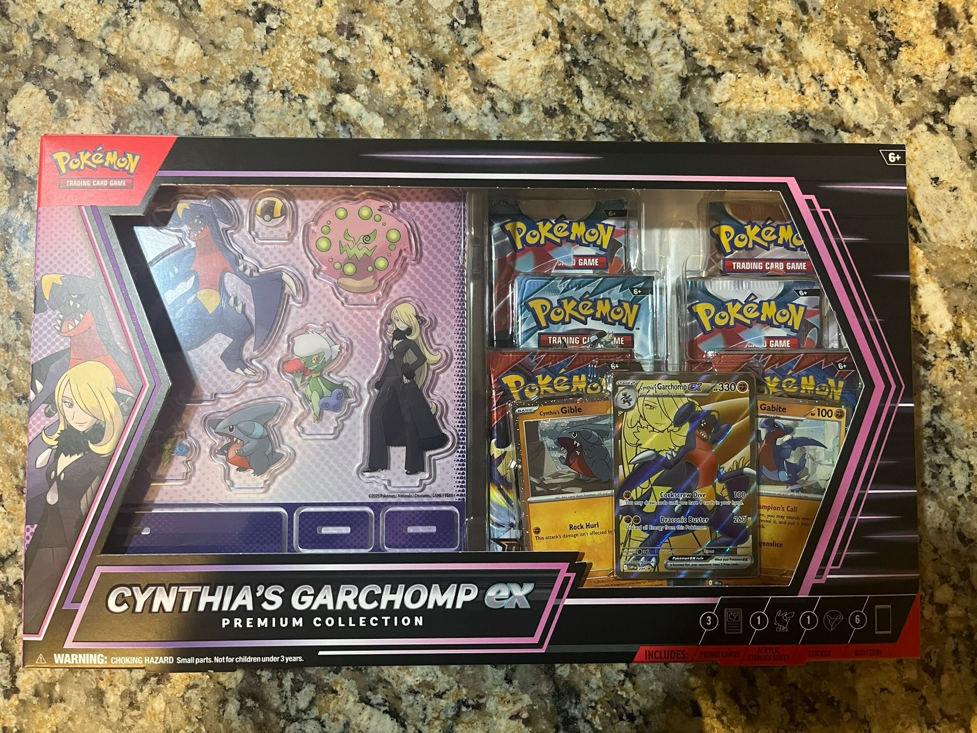 Pokemon Cynthia’s Garchomp EX