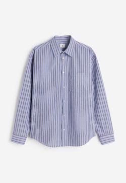 Loose Fit Poplin Shirt