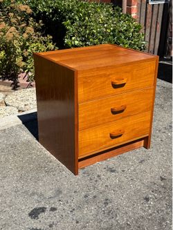Danish, modern teak nightstand