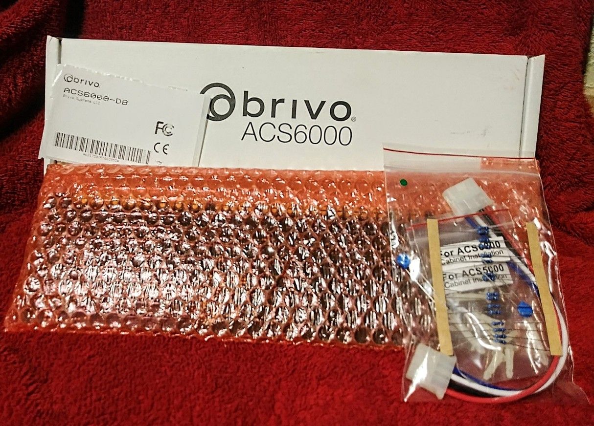 Brivo ACS6000-DB NIB Two Door Access Control Reader Expansion Circuit Board