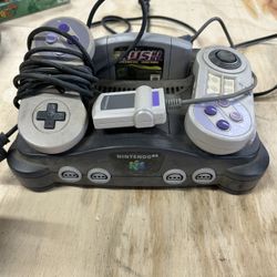 Nintendo 64 Console + Controllers + Game – Powers On