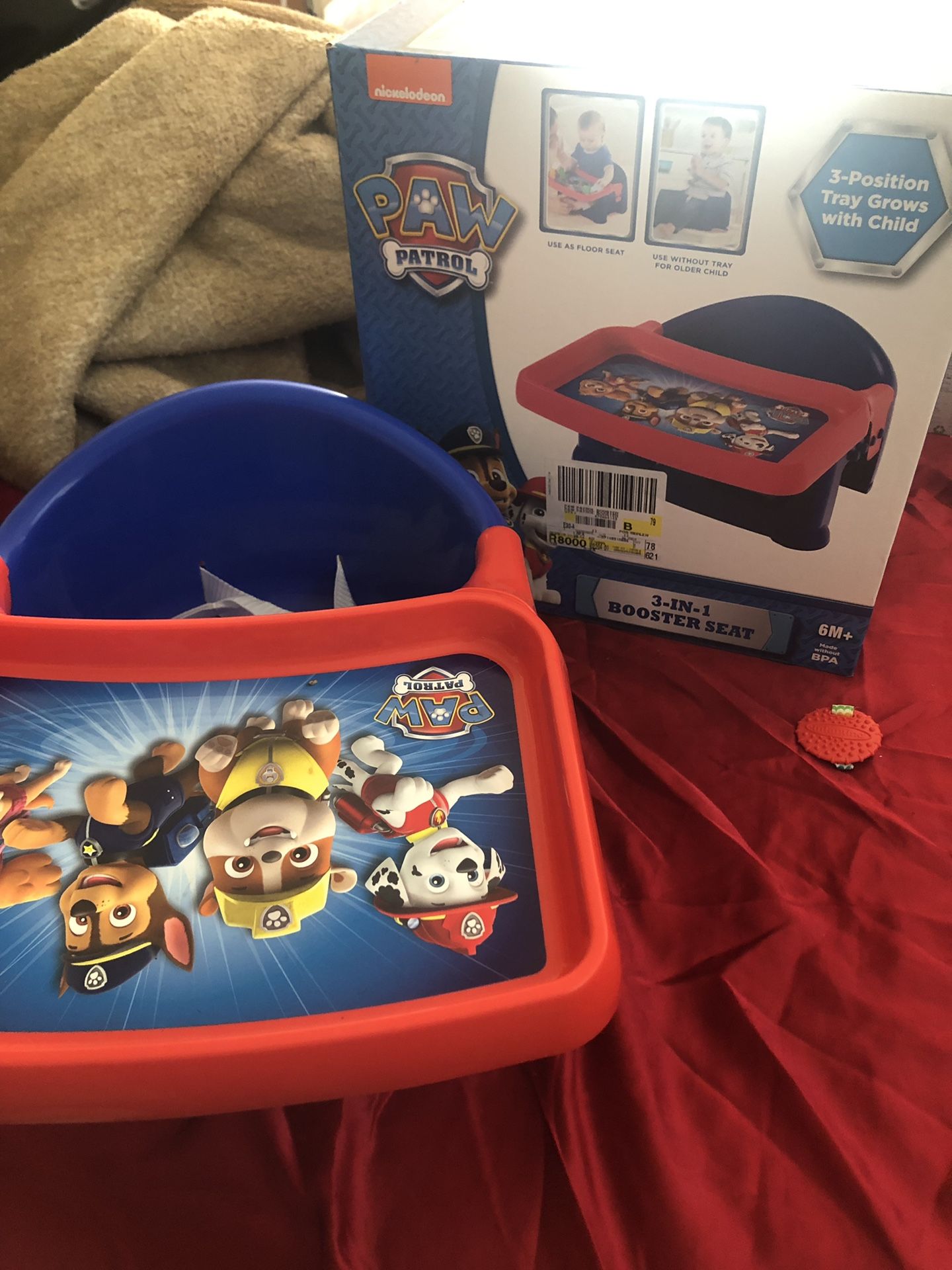 Paw patrol booster seat 3&1