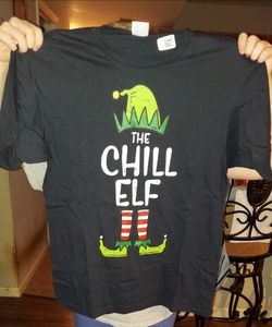 Christmas Elf T-shirt Size Adult Medium