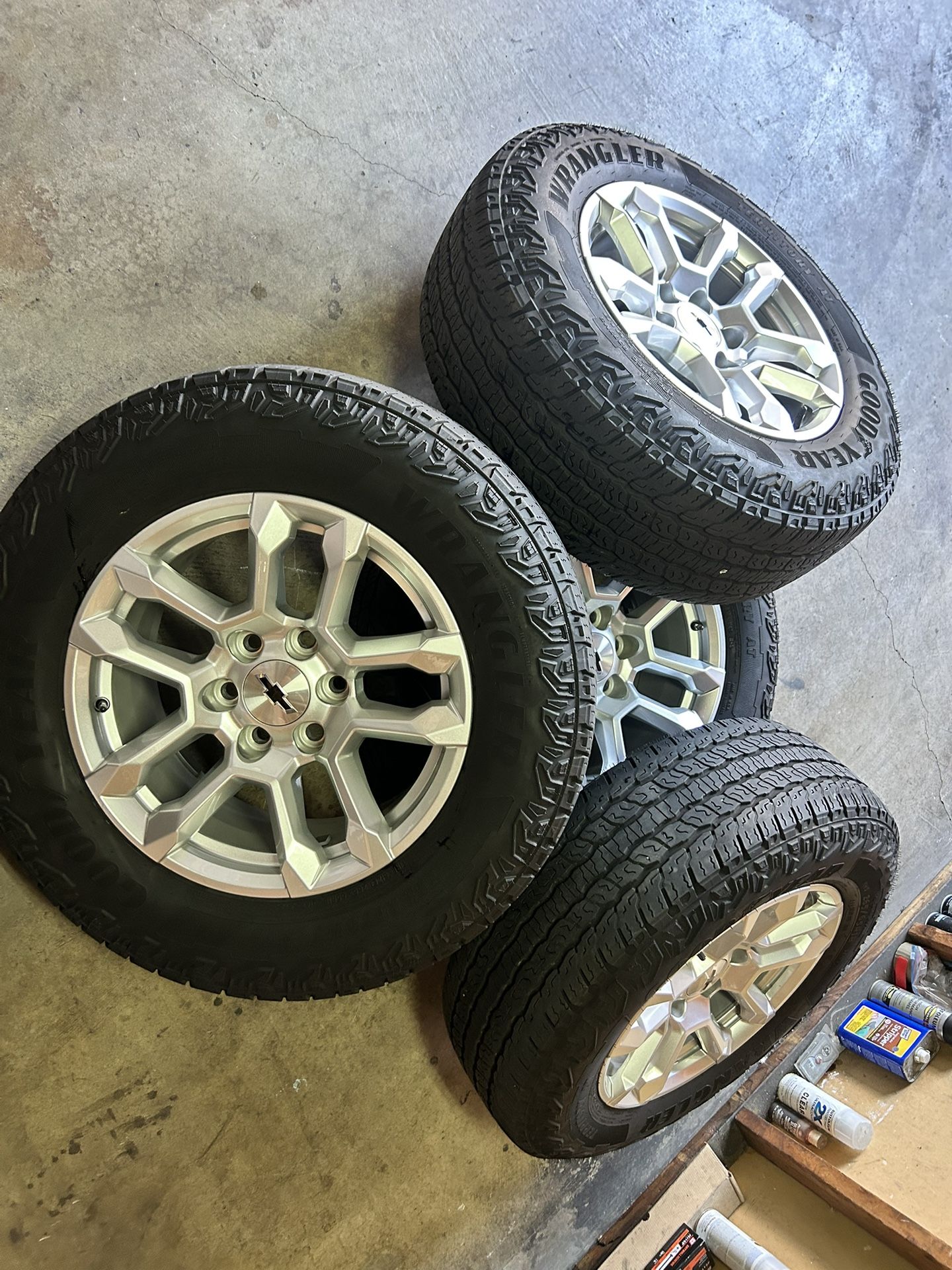 18" Silverado Stock Wheels