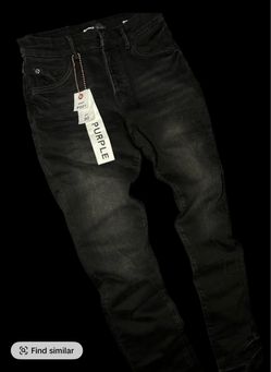 purple jeans