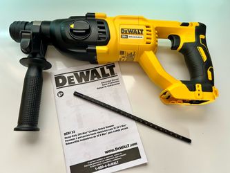 DCH133 DEWALT Hammer SDS Plus 1-Inch 20v MAX D-Handle Brushless **NEW*