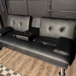 Small Black Fouton (Barely Used) $50