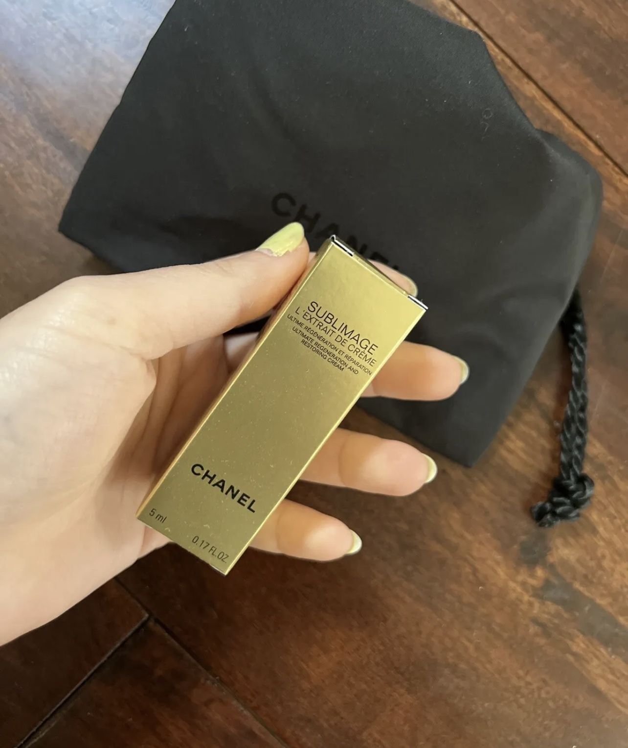 Chanel Sublimage L’extrait De Creme Sample Size .17 oz / 5 ml New