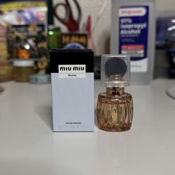 Miu Miu Miutine Eau De Perfum 7ml .23fl Oz Mini Perfume Women’s New In Box 