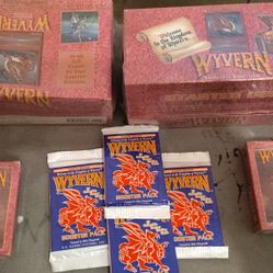 WYVERN  1994 LIMITED EDITION TRADING CARDS. NEW UNOPENED