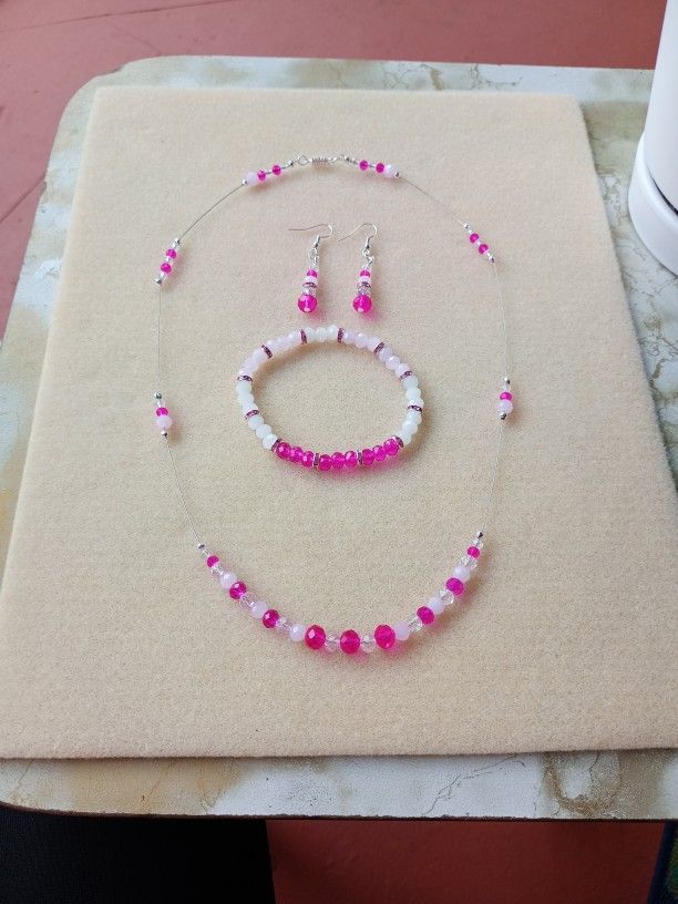 Valentine's Dazzle And Dangle 3pc Set