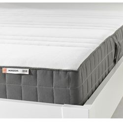 **BRAND NEW MORGEDAL Foam mattress Medium Firm, dark gray MSRP $600**
