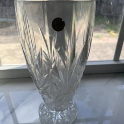 D”Arques lead  Crystal Glass Flower Vase