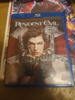 Resident evil 6 movie Blu-ray collection