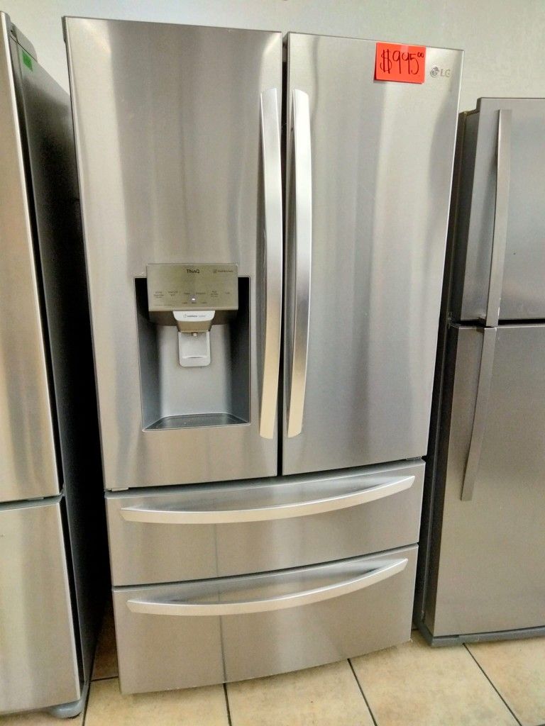 L.G. 4-Door Refrigerator