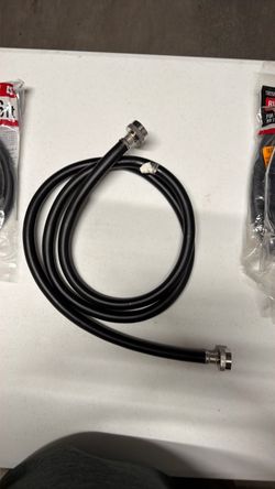 7 dls each or 25 dls for 5 Black Washing Machine Inlet Hose