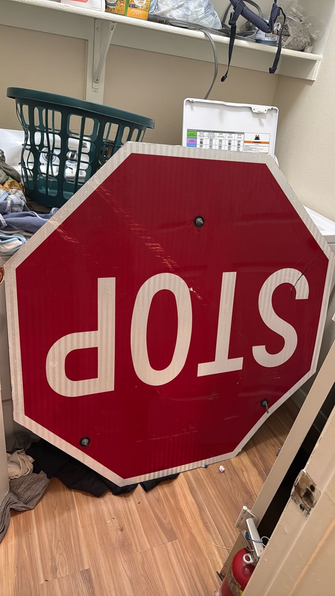 Giant Stop Sign I Had Made At A Fast Signs