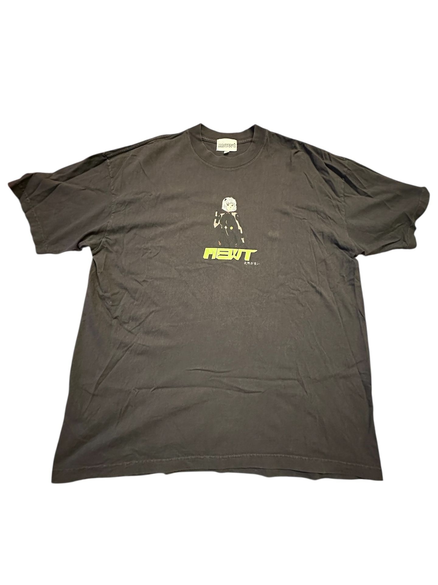 Mewt ‘Genesis’ Faded Black T-shirt