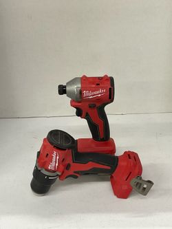 Milwaukee Drill and Impact Drill Set