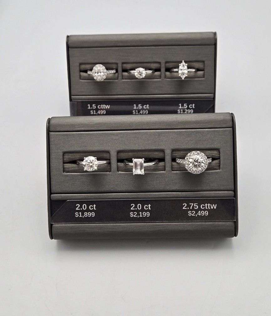 Amazing Selection Of Brand New Lab Grown Diamond Engagement Rings With Certification