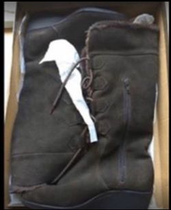 Brown Sueded Boots - Size 51/2