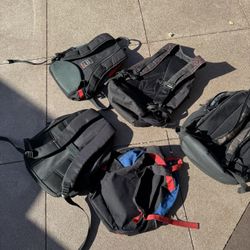 Back Packs Billabong Volcom And Swiss Army New 