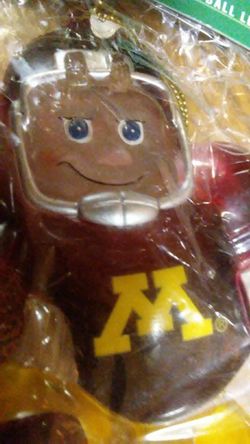 Minnesota Gophers Christmas ornaments