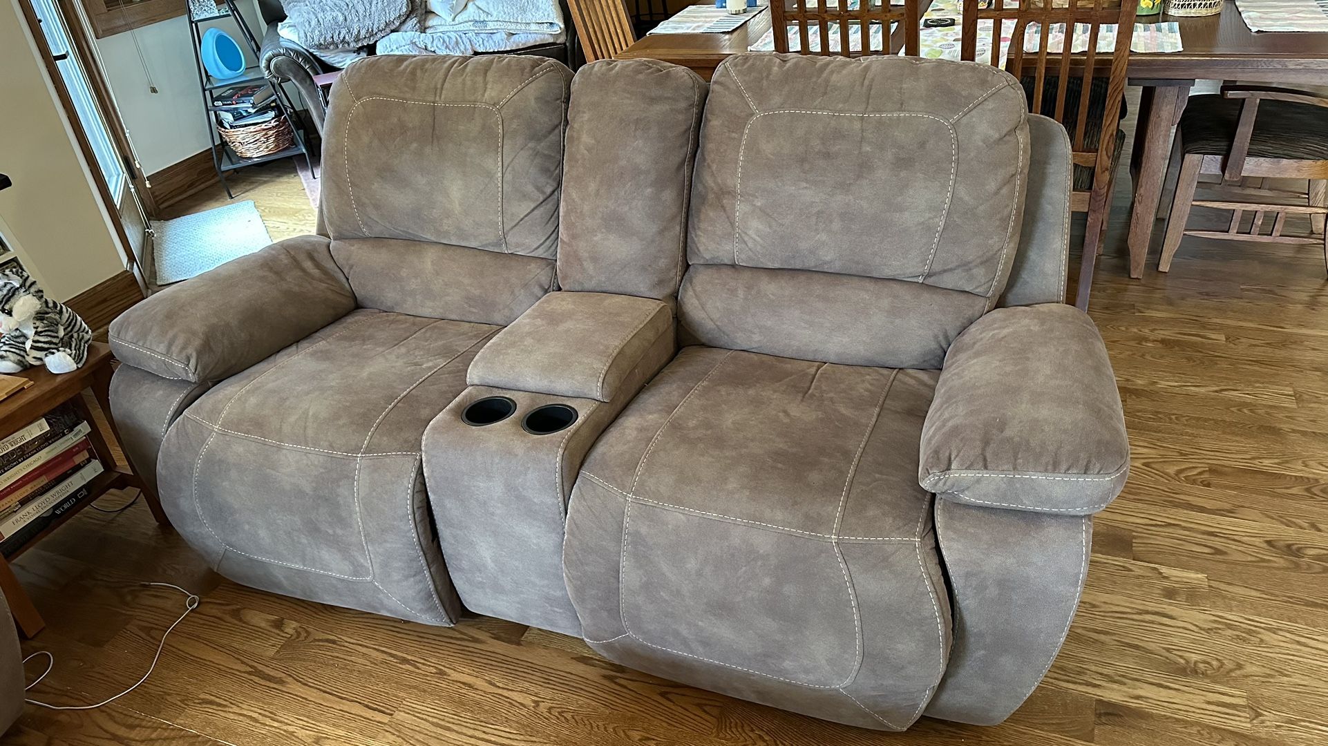 Two Steinhafels Power Recline Couches For Sale