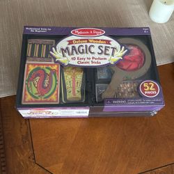 Melissa & Doug Deluxe Wooden Magic Set (sealed)