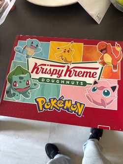 Krispy Kreme pokemon box