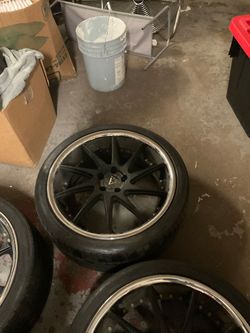 20” NR100 Gloss Black Rims & Tires 5x112 🔥