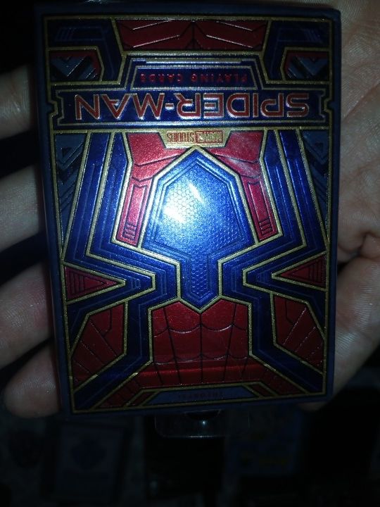 2 Decks Spiderman Cards $4