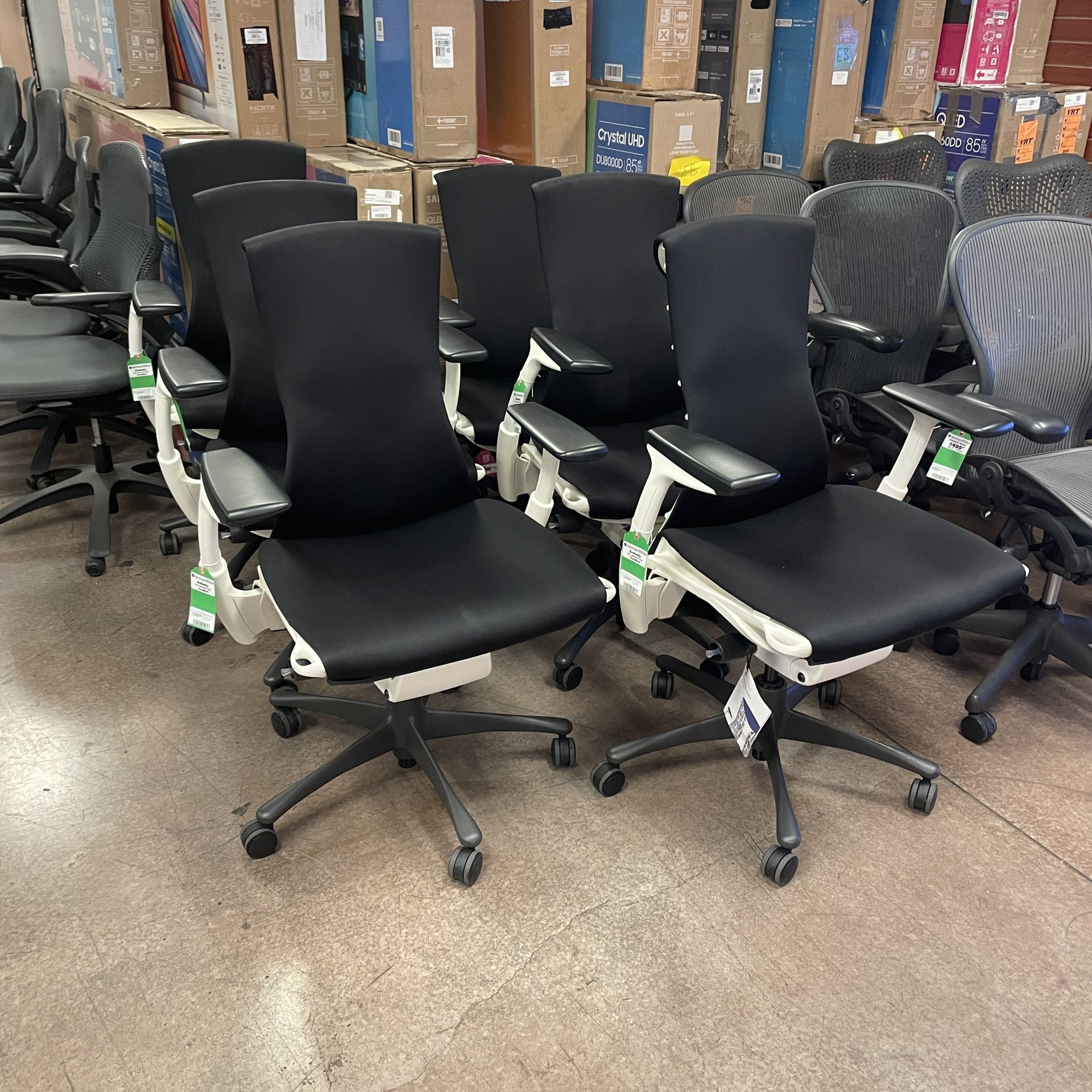Miller Chair Herman Miller Embody In Stock Herman Miller Embody Ergonomic Office Chair Tuxedo Black White