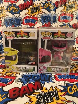 Power Rangers- Pink & Yellow Rangers