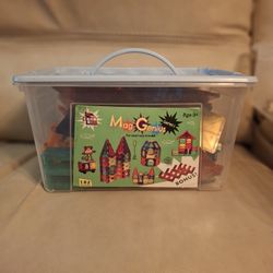 Tub Of Mag Genius Blocks Ages 3+