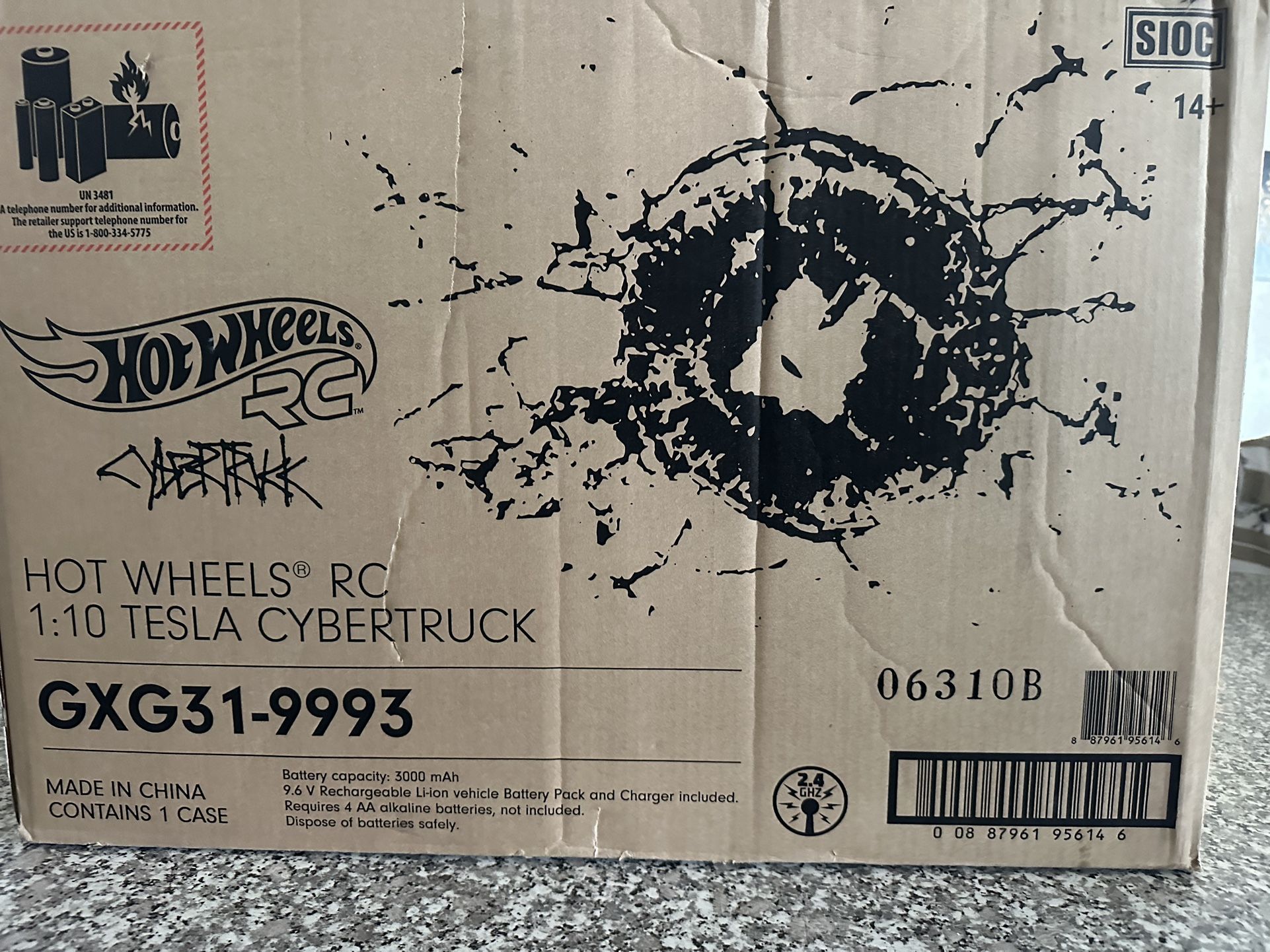 Tesla cyber truck Hot Wheels