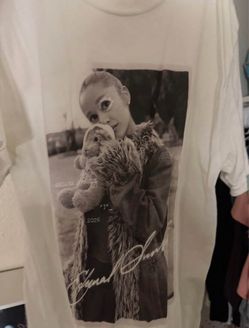 ariana grande pop up merch tshirt size small eternal sunshine we cant be friends