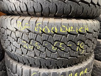 SET DE BF GOODRICH 265/65/18
